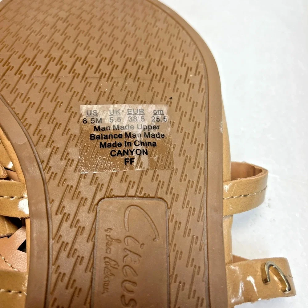 Circus by Sam Edelman Canyon Women's Sandals Size 8.5M Beige‎